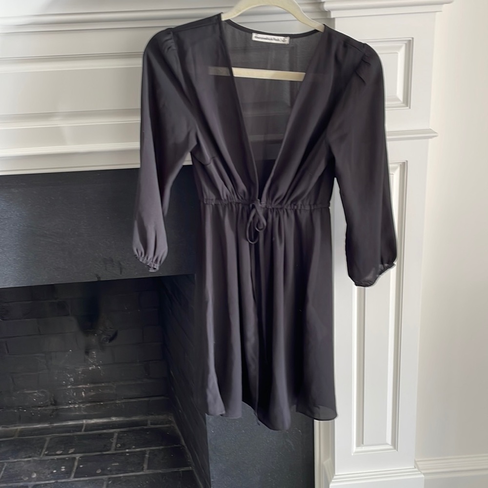 Abercrombie mesh sheer cardigan